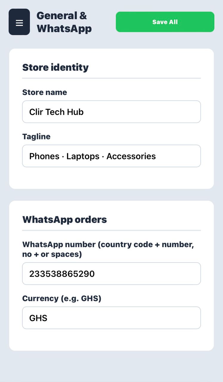 Mobile UI - Checkout / Profile