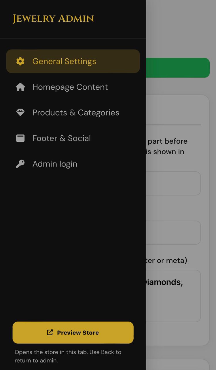 Mobile UI - Order / Details