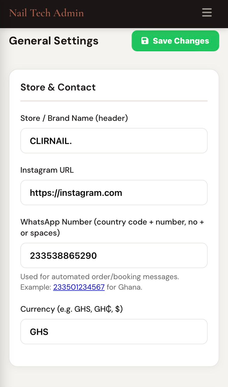 Mobile UI - Order / Details