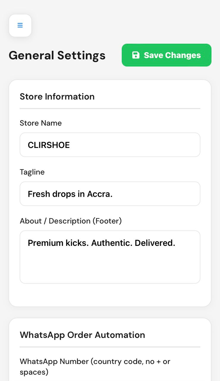 Mobile UI - Checkout / Profile