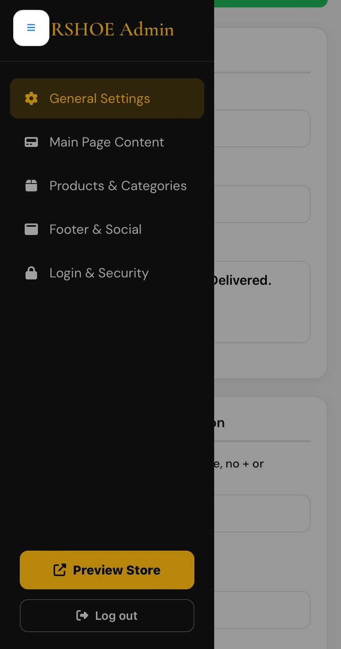 Mobile UI - Order / Details